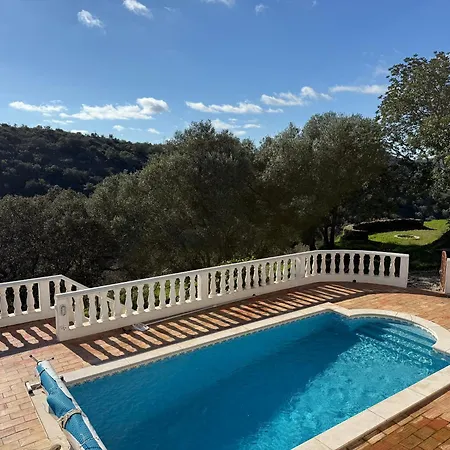 Villa Pool With Mountain Views Near Tavira